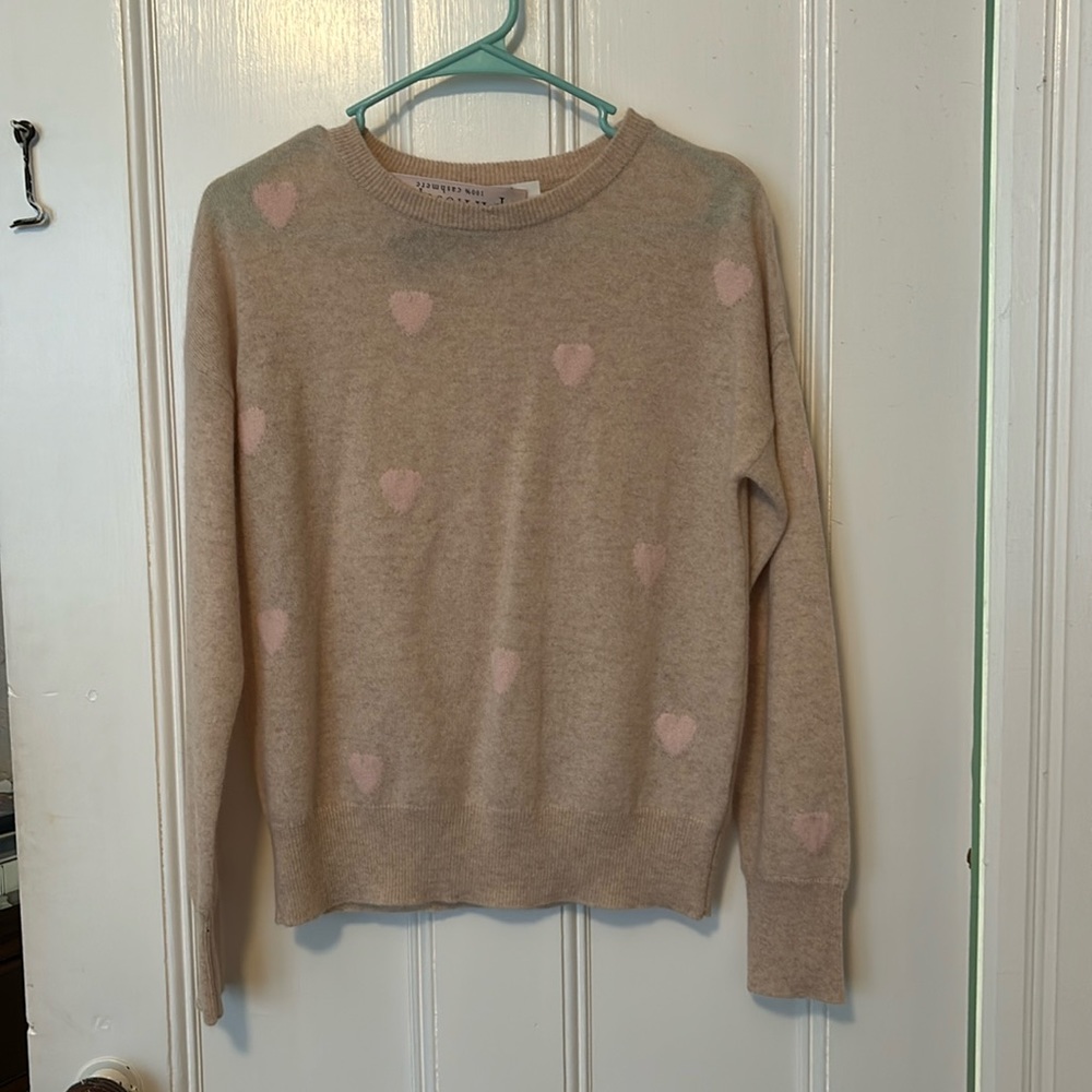 NWT heart sweater